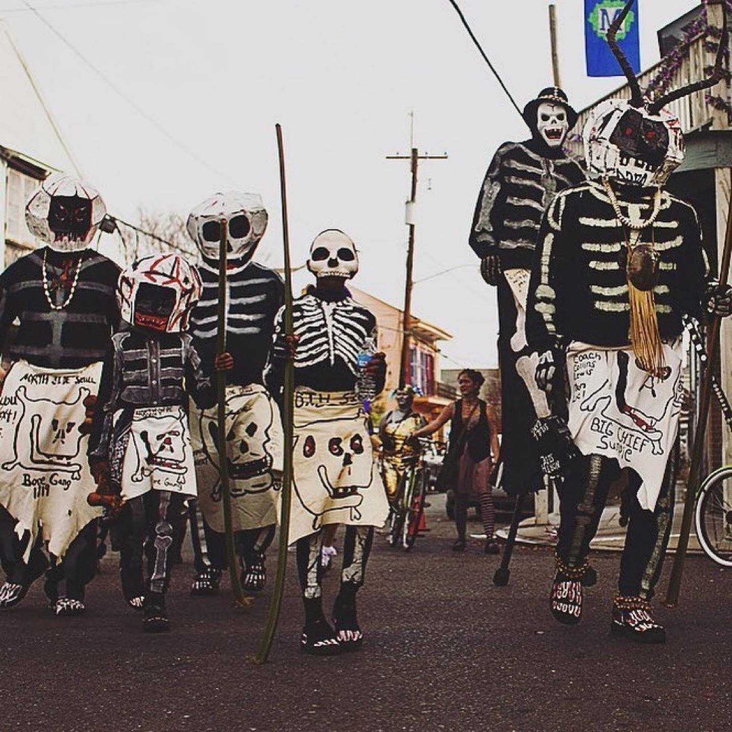 Grits - The Skull and Bone Gangs is a lesser known New Orleans Mardi ...