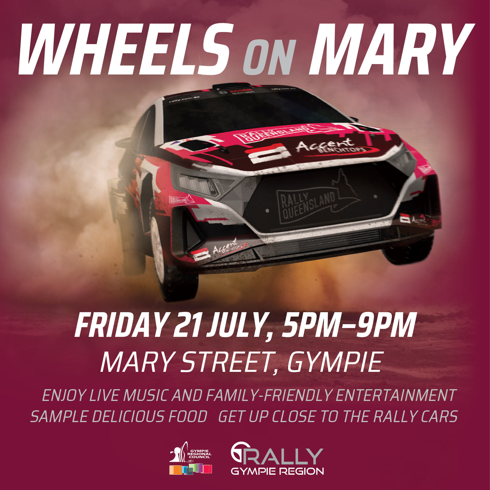 Gympie Regional Council - GYMPIES LARGEST STREET PARTY IS BACK! 🚘🎉 Head ...