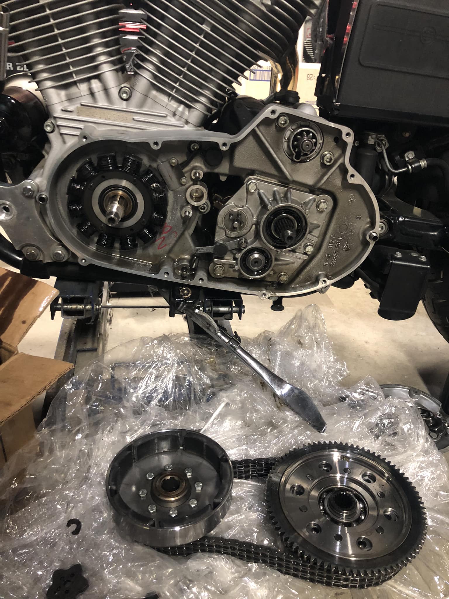 Clutch and transmission issues on 02 Sportster 883