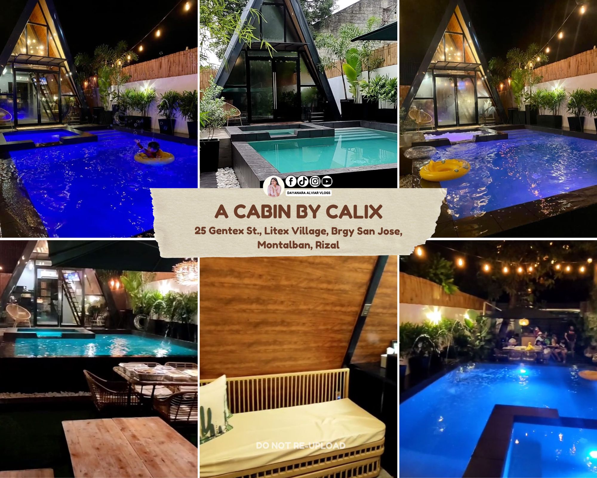 Dayanara Alviar Vlogs - Private Resort in Montalban, Rizal 📍 A CABIN ...