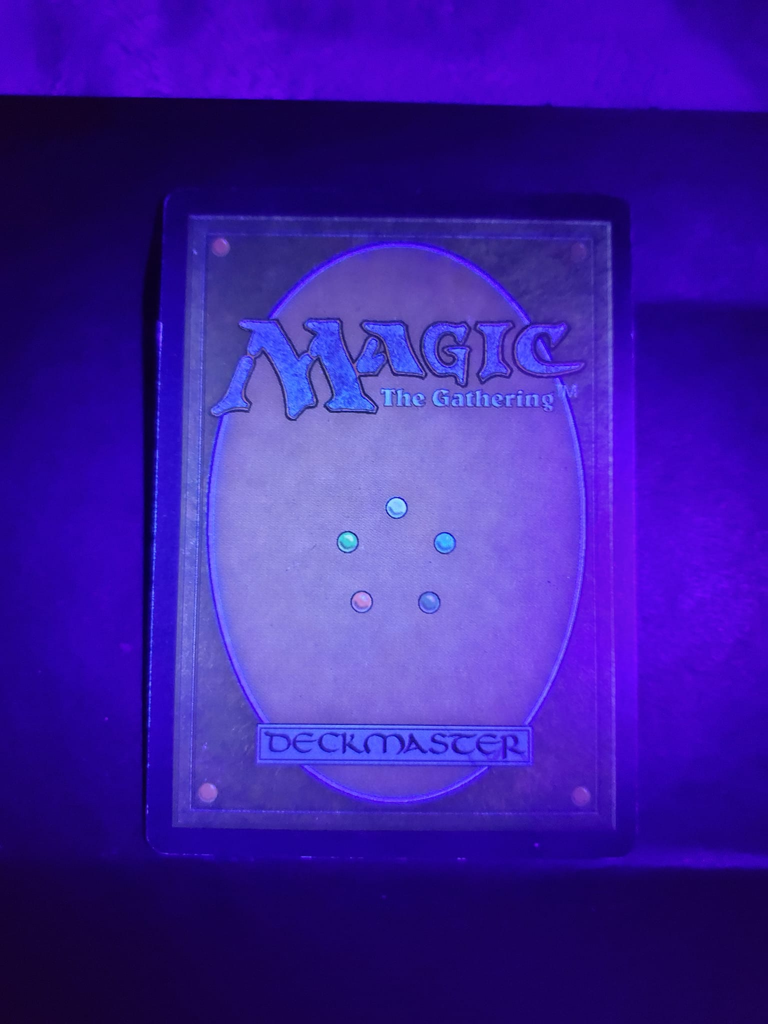 mtg card back purple Sleeves - Black Hole Damnation Coiling Rebirth
