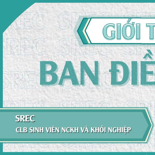 🎊... - SREC - CLB Sinh Viên Nghiên Cứu Khoa Học & Khởi Nghiệp | Facebook