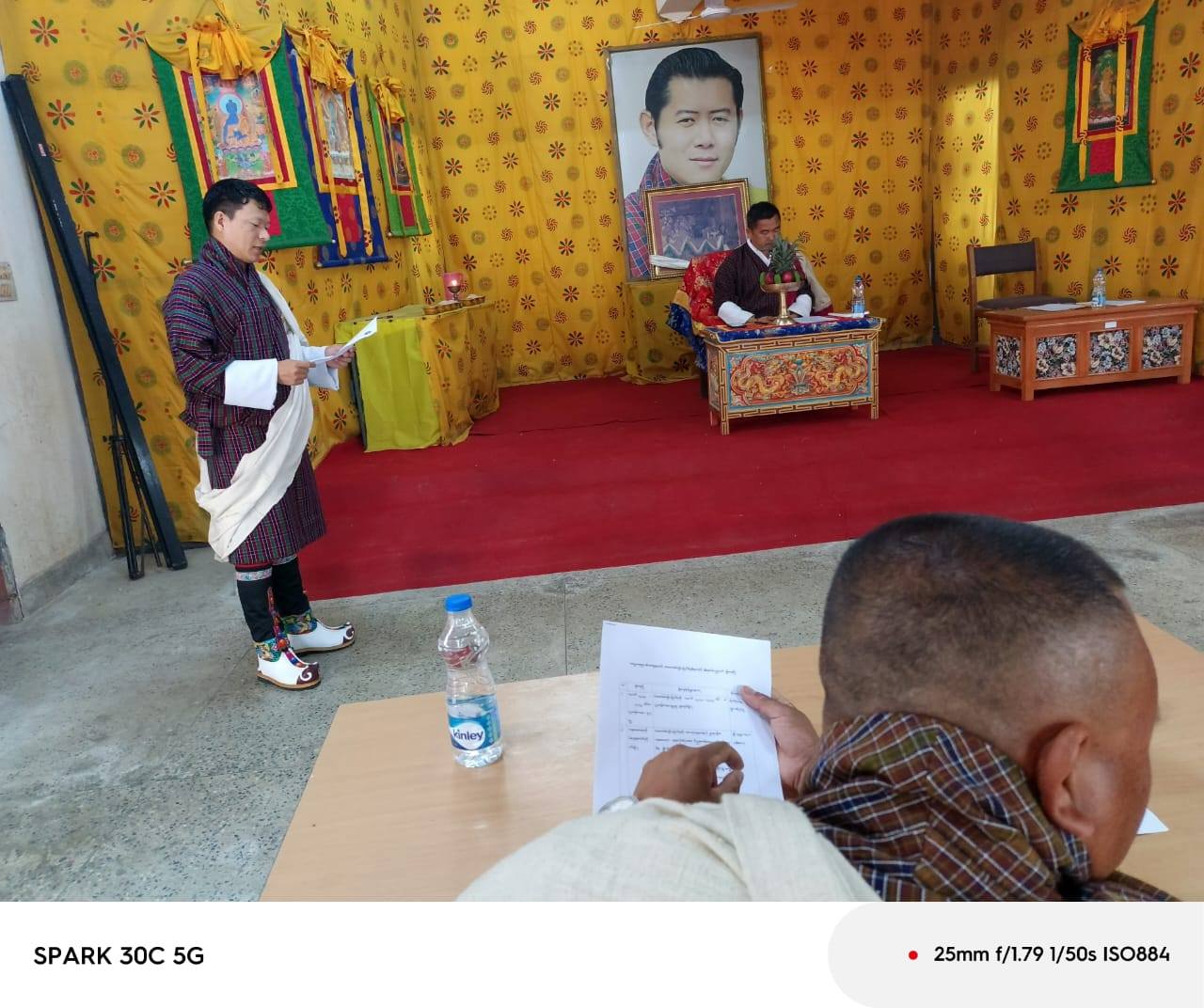 Samphelling Gewog Administration, Chhukha Dzongkhag