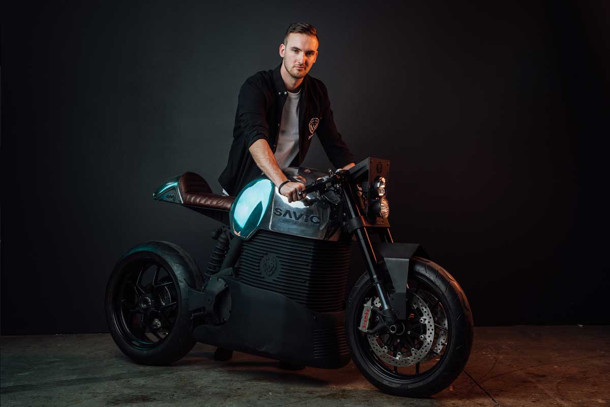 Australia's first electric... - Return of the Cafe Racers