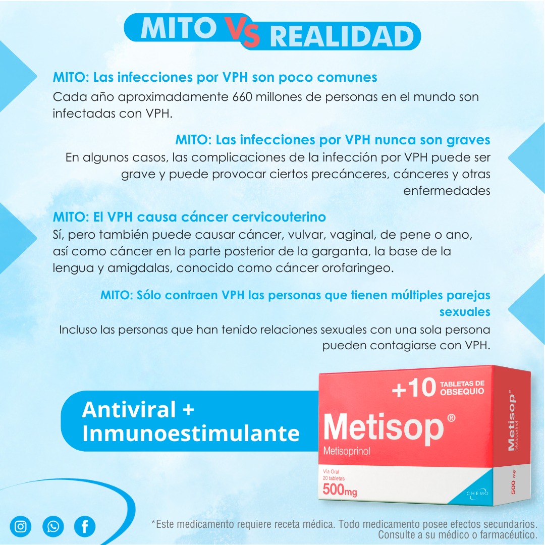 El virus del papiloma humano (VPH) es... - Laboratorios CHEMO