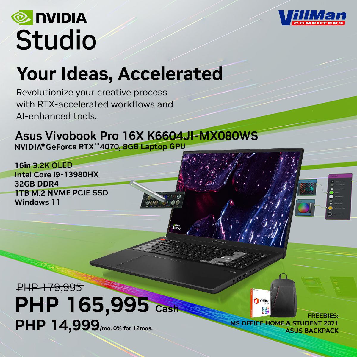 VillMan - Your Ideas, Accelerated by NVIDIA Studio...