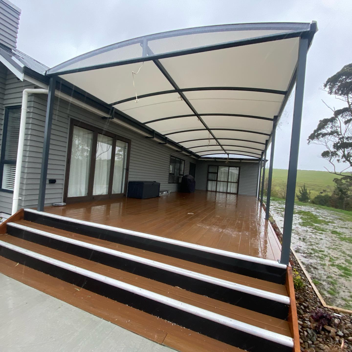 Shade Design - Progress made on this big PVC frame!!... | Facebook