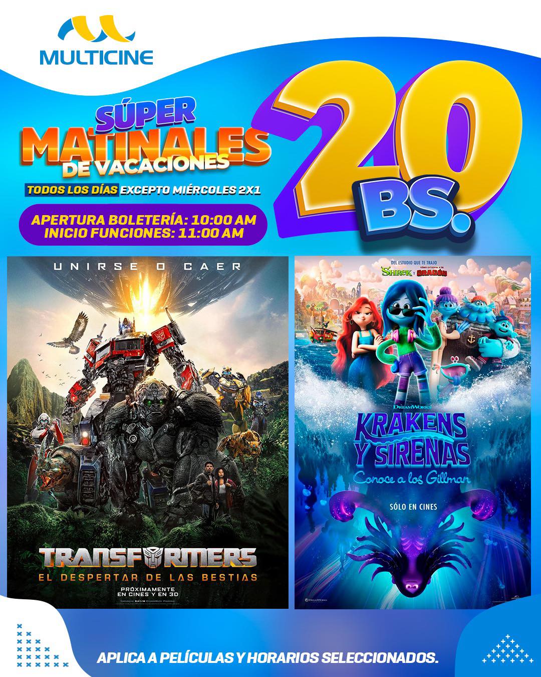 ¡#Transformers El Despertar de las... - Multicine Bolivia | Facebook