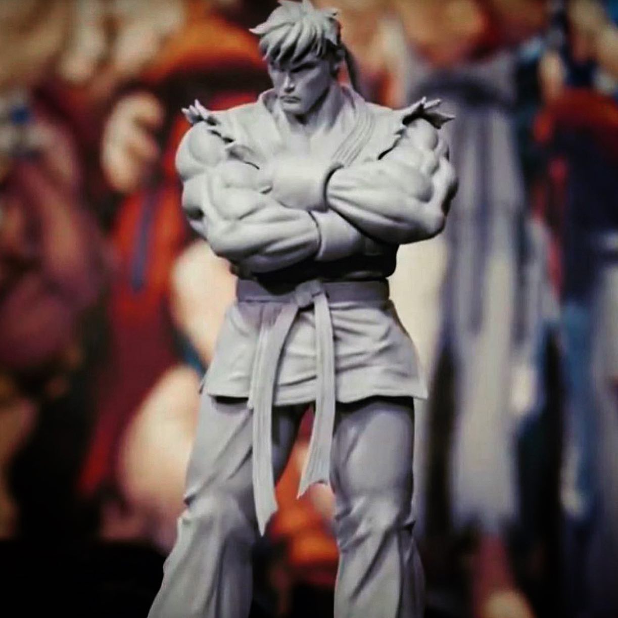 Ryu Street Fighter statue at Wonder Festival 2026