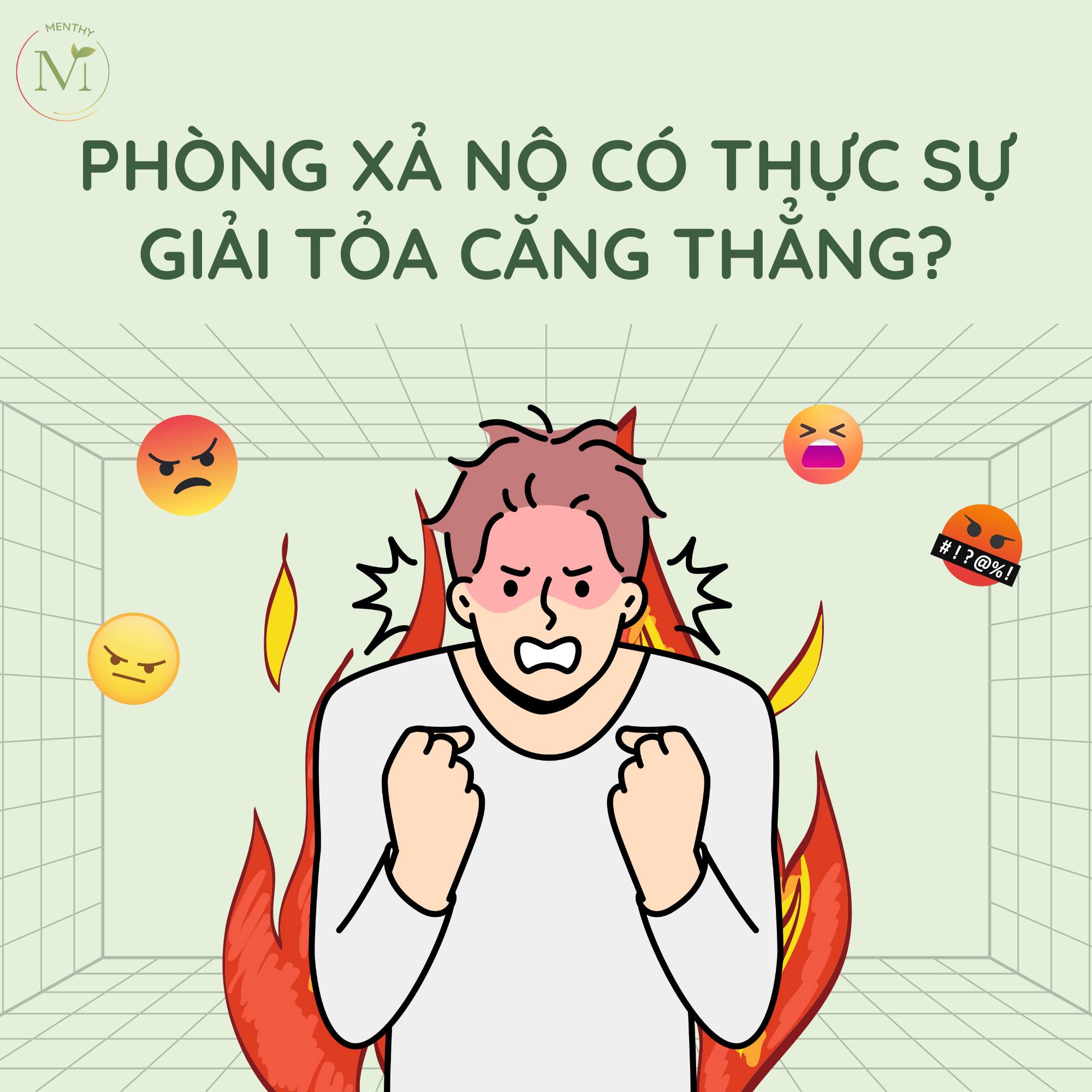 Menthy - 💥 PHÒNG XẢ NỘ CÓ THỰC SỰ GIẢI TỎA CĂNG THẲNG?... | Facebook