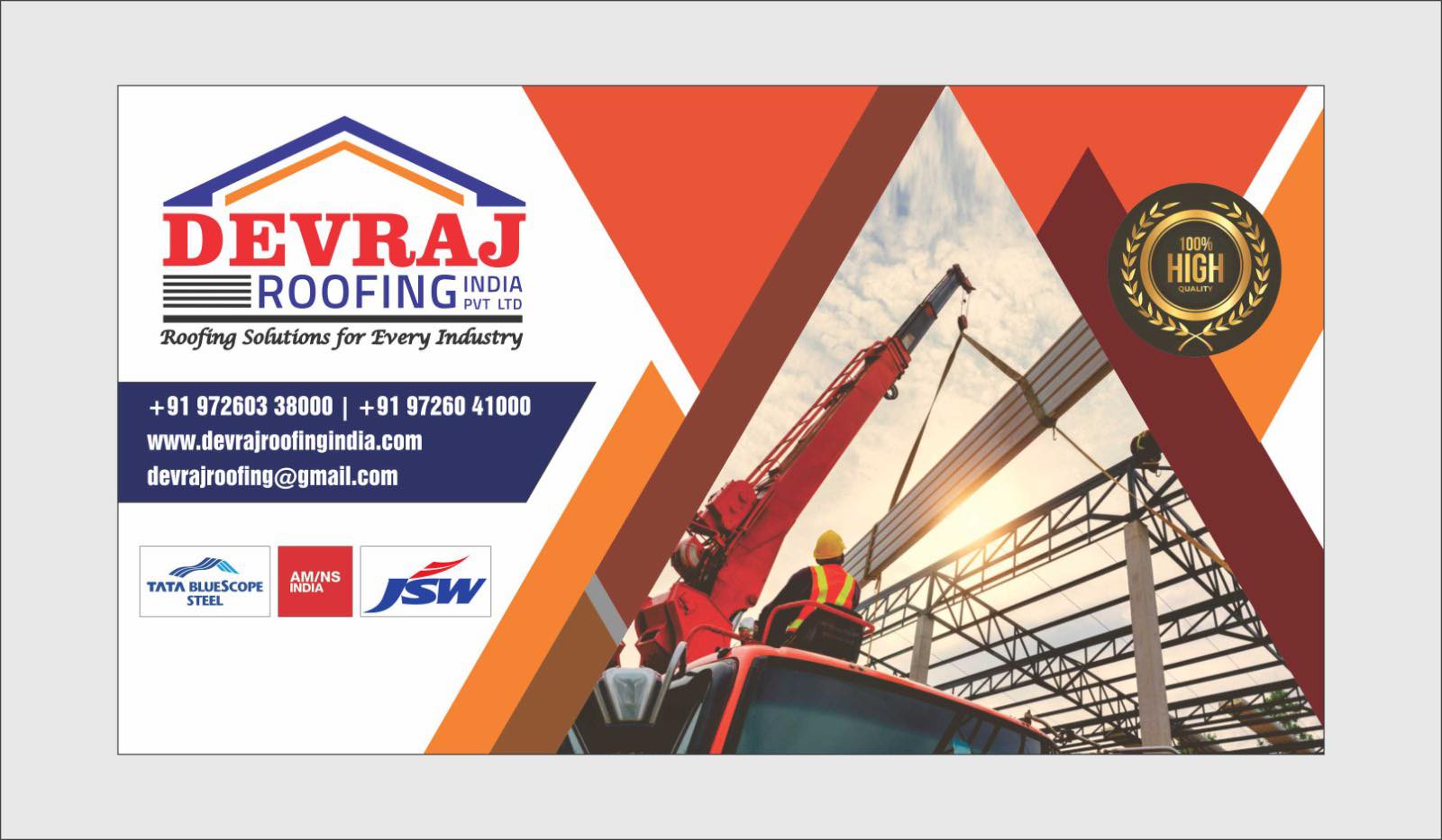 Devraj Roofing India Pvt Ltd | Ankleshwar