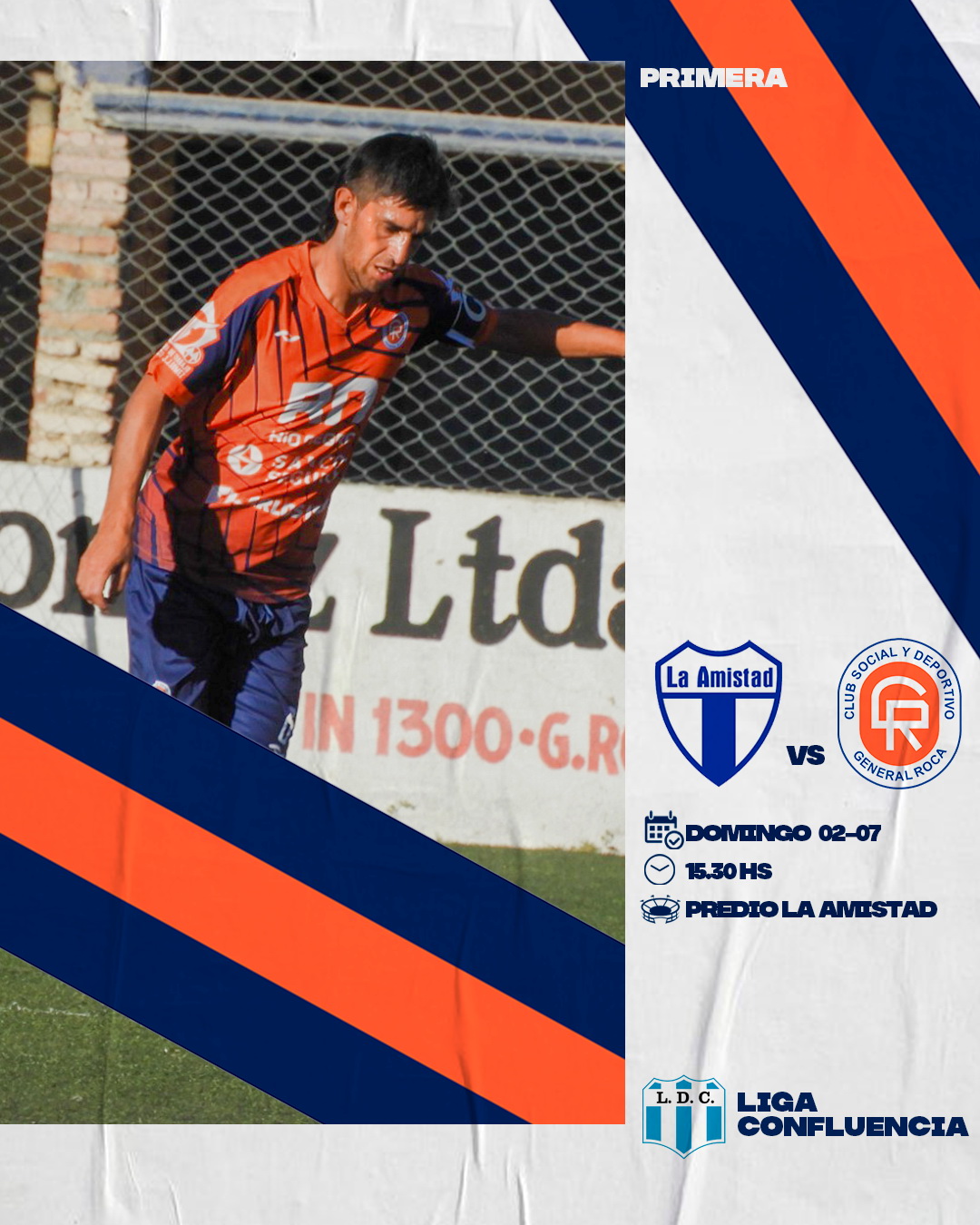 FÚTBOL - LIGA... - Club Deportivo Roca - General Roca