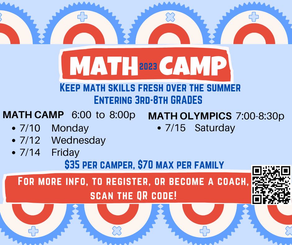 Math Camp starts... - St John Lutheran Church, Mansfield TX