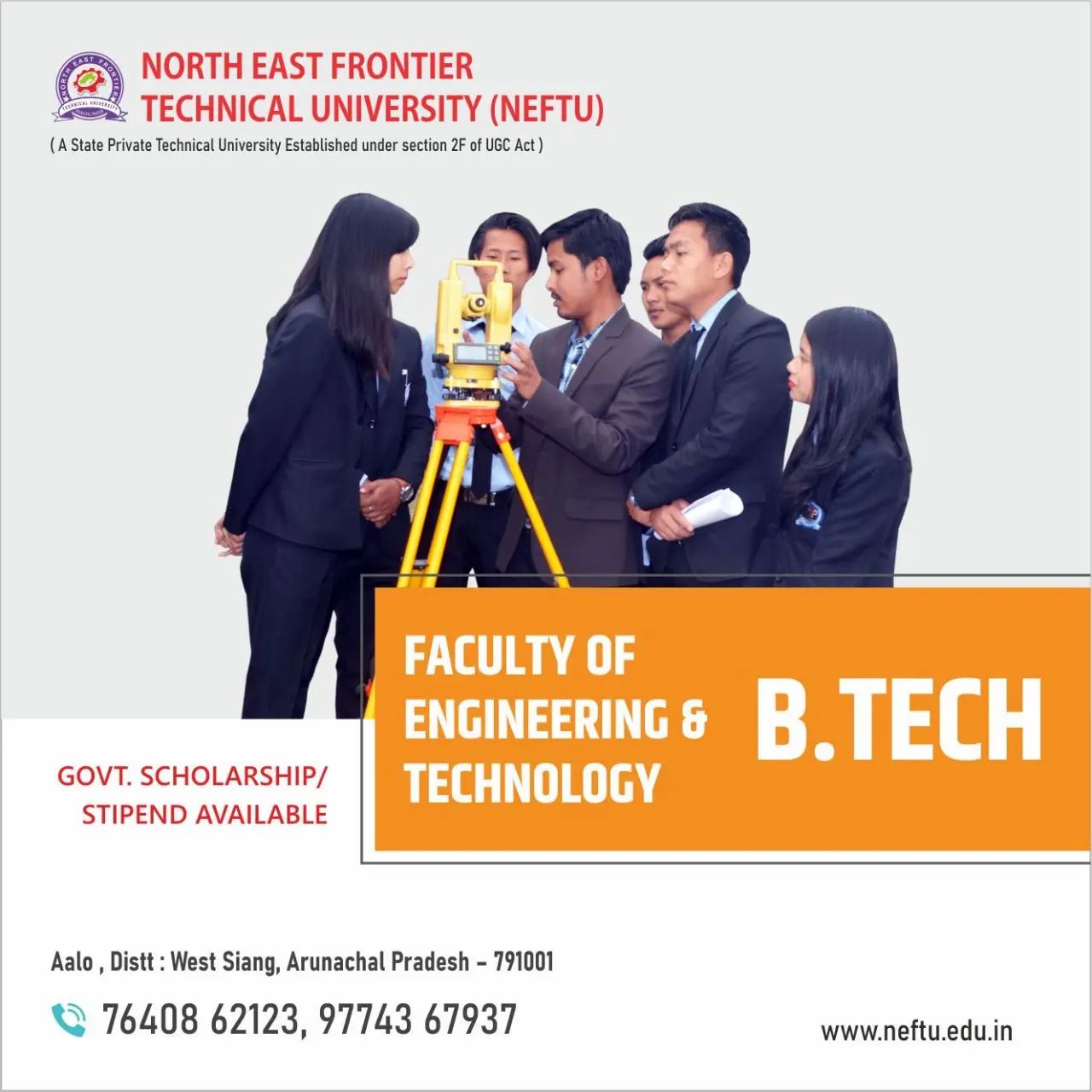 North - Admission Open 2023 Faculty of Engineering and Technology ️ B ...