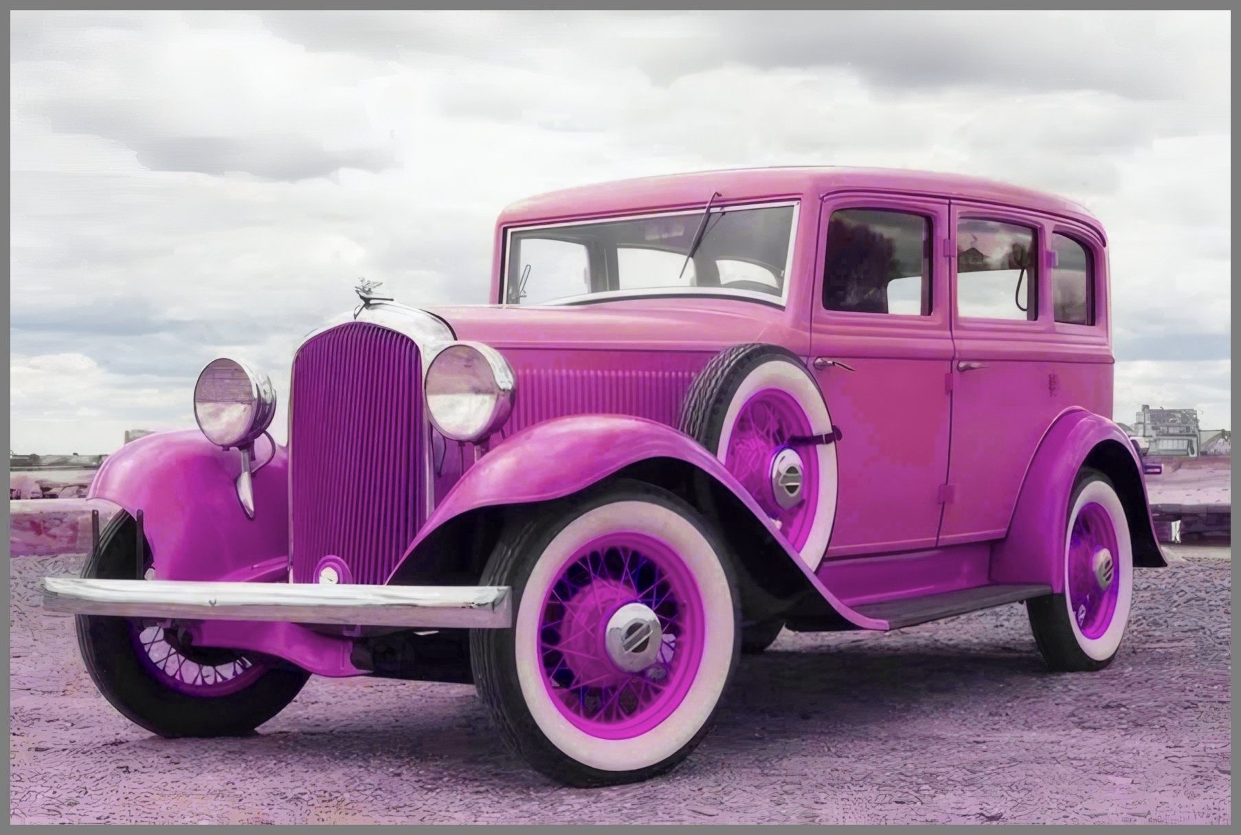 1932 Plymouth PB sedan, a classic four-cylinder car