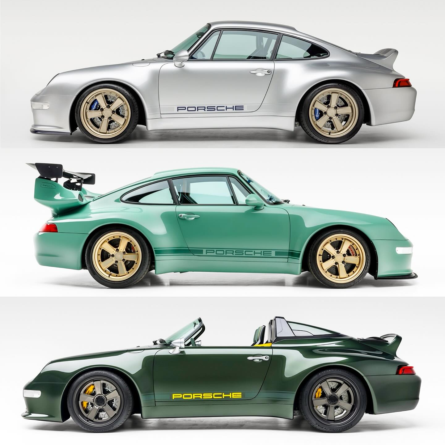Our most modern and race inspired interpretation of the Porsche