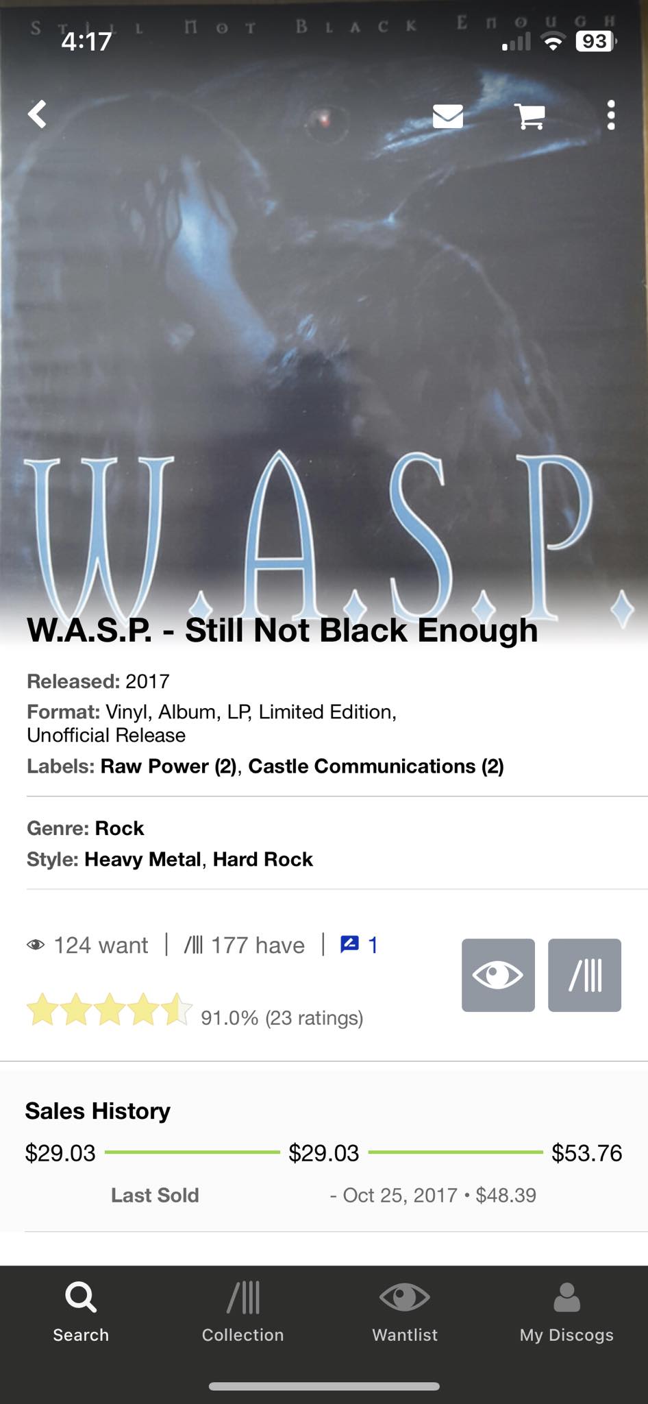 Warsaw by Warsaw - Official or Unofficial Release?