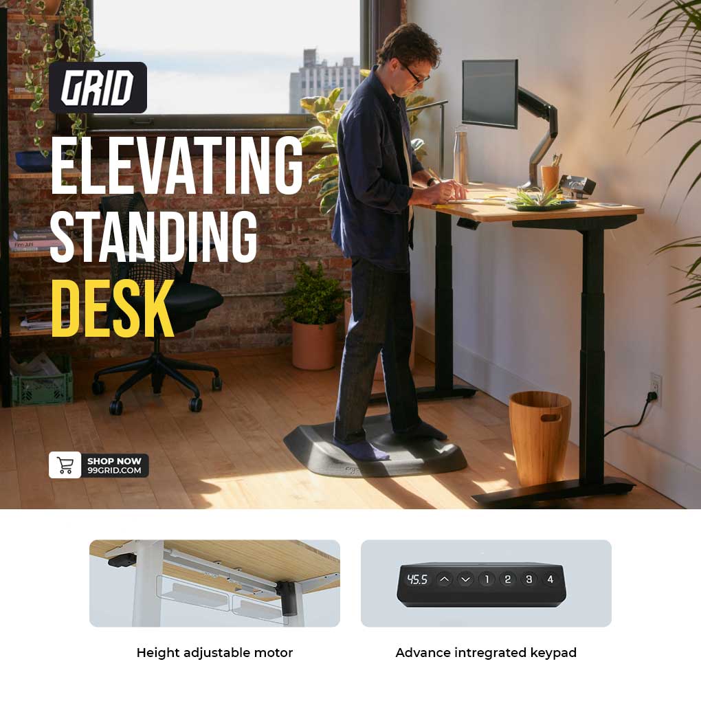 GRID - GRID Elevating Desk is not your ordinary desk. With exceptional ...