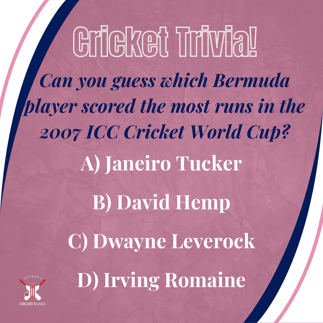 Bermuda has had some incredible... - Bermuda Cricket Board | Facebook