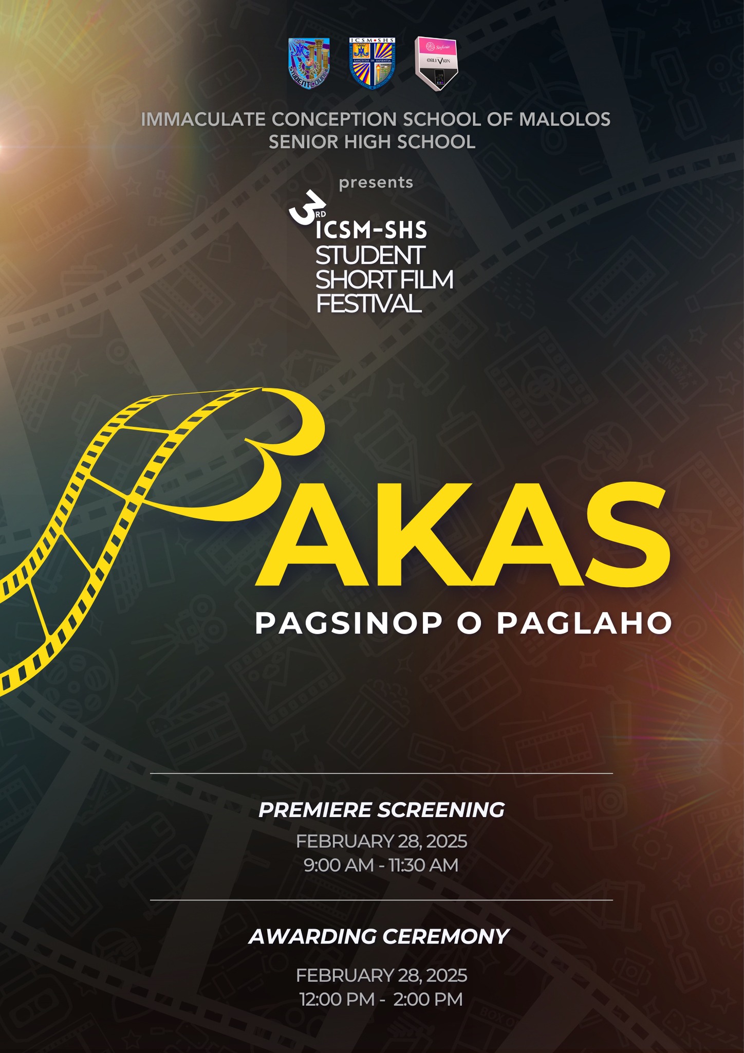 ICSM - 🎬 𝗙𝗜𝗟𝗠 𝗙𝗘𝗦𝗧𝗜𝗩𝗔𝗟 𝟮𝟬𝟮𝟱 — 𝗜𝘀𝗮𝗻𝗴 𝗣𝗮𝗴𝘀𝗶𝗹𝗶𝗽 𝘀𝗮 𝗺𝗴𝗮 𝗡𝗮𝗶𝘄𝗮𝗻 𝗮𝘁 𝗡𝗮𝗴𝗹𝗮𝗹𝗮𝗵𝗼 ...