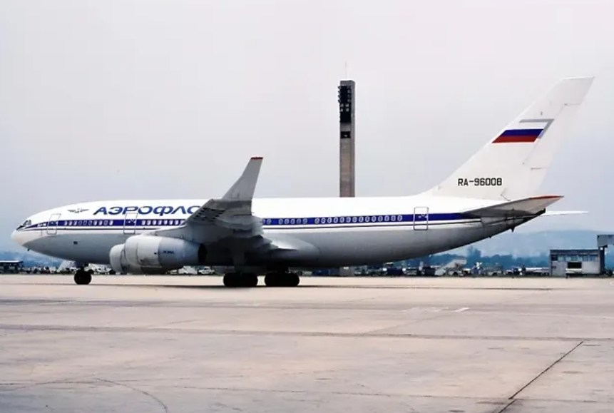 Il-96-300 RA-96007 of Aeroflot made its first flight on 24