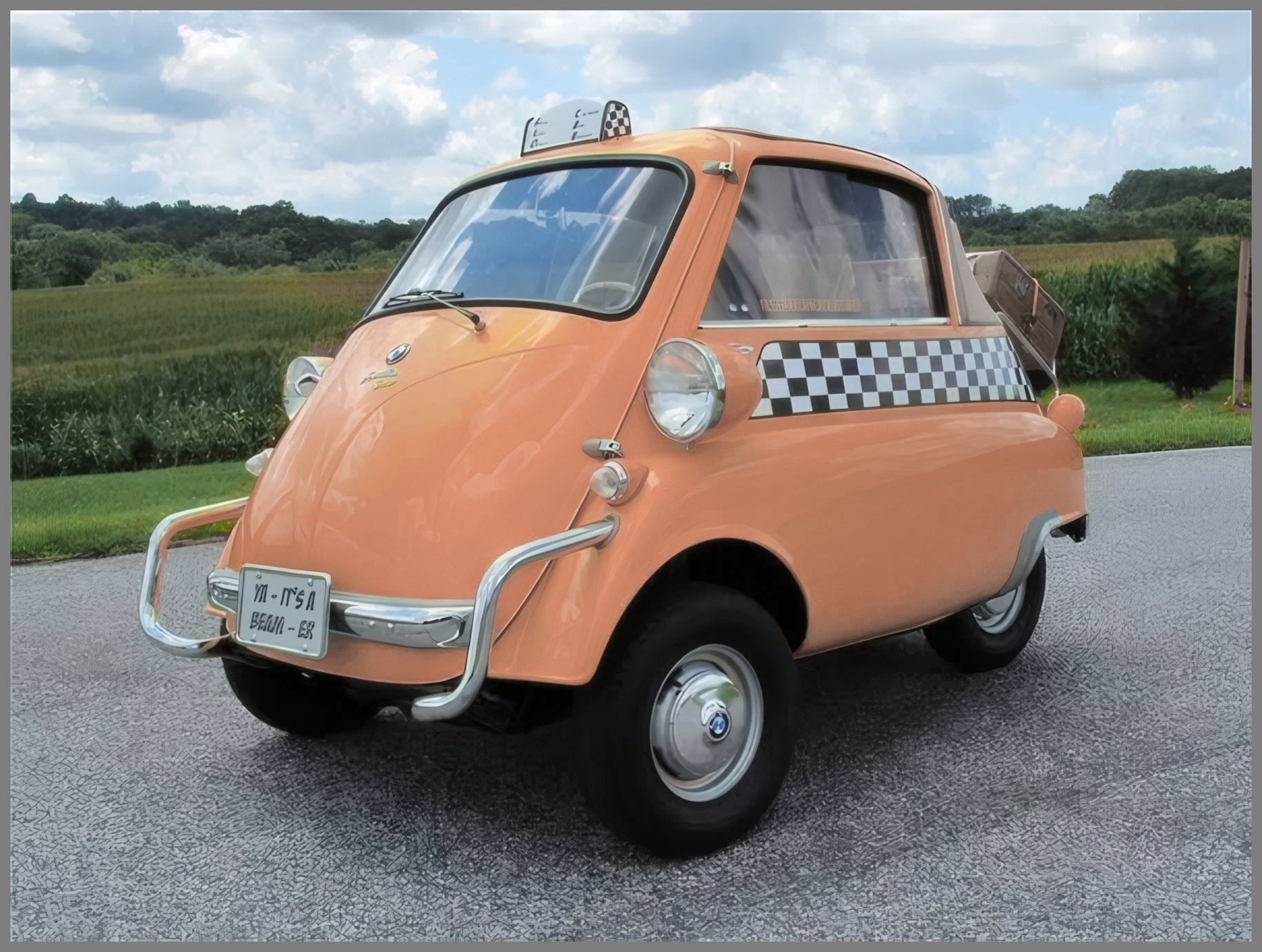 ISO ISETTA 2-TONES WHITE & ORANGE 1953 【公式通販】
