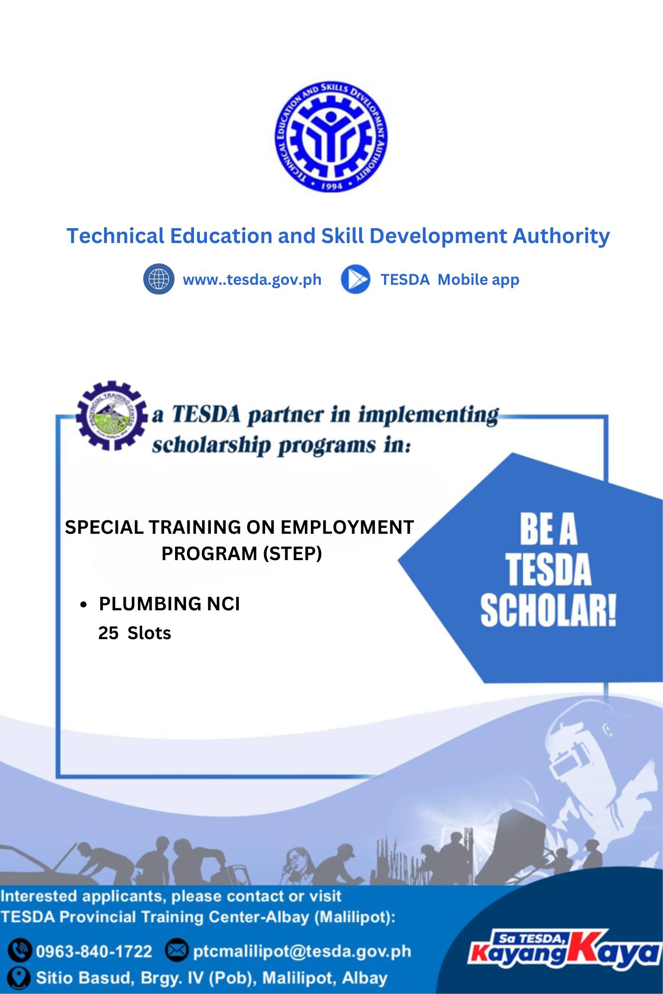 TESDA Provincial Training Center - Albay - Malilipot | Malilipot