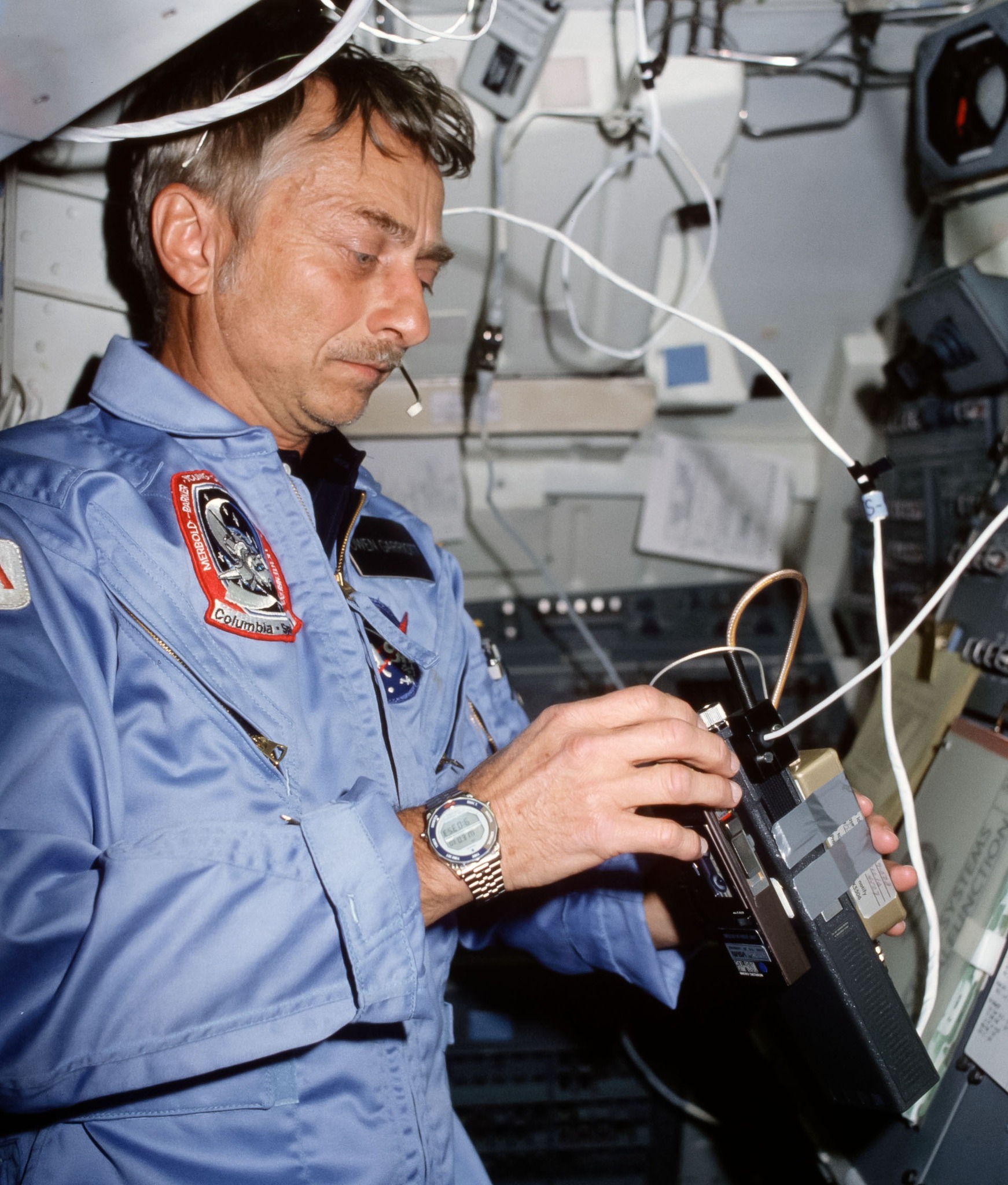 NASA - I read you 5 by 5! 🔊 STS-9 astronaut Owen Garriott fired up the ...