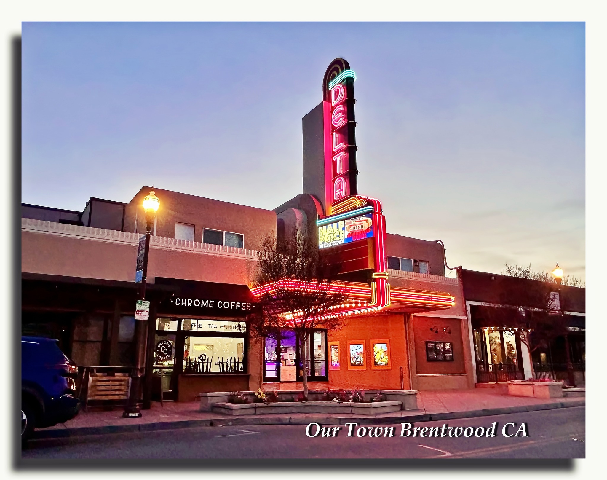 one of the old theaters in Delano ￼