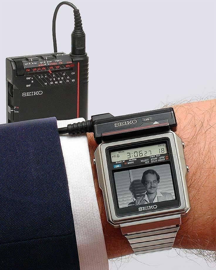 Seiko's TV Watch from 1982 is one of the smallest TVs ever made