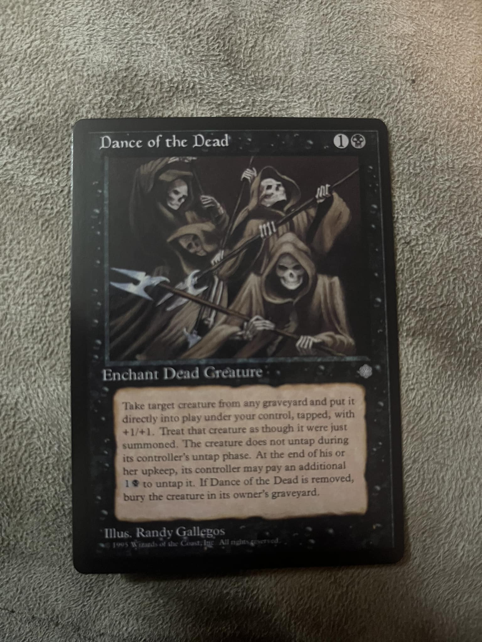 What happens when Dance of the Dead phases back in?