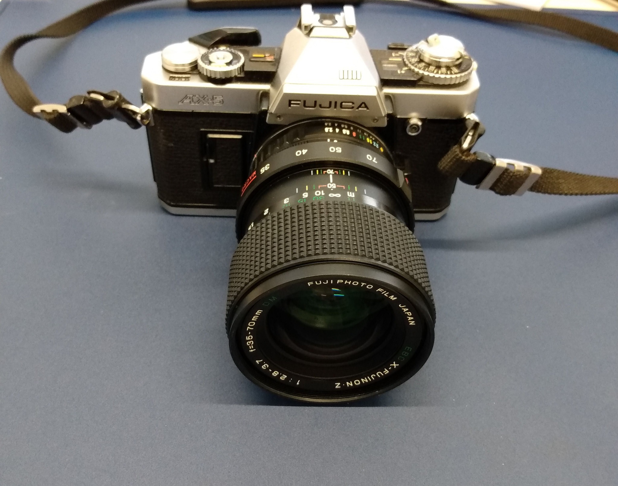 I found a lens packed away in a bin, an X-Kominar 28mm f/2.8 in
