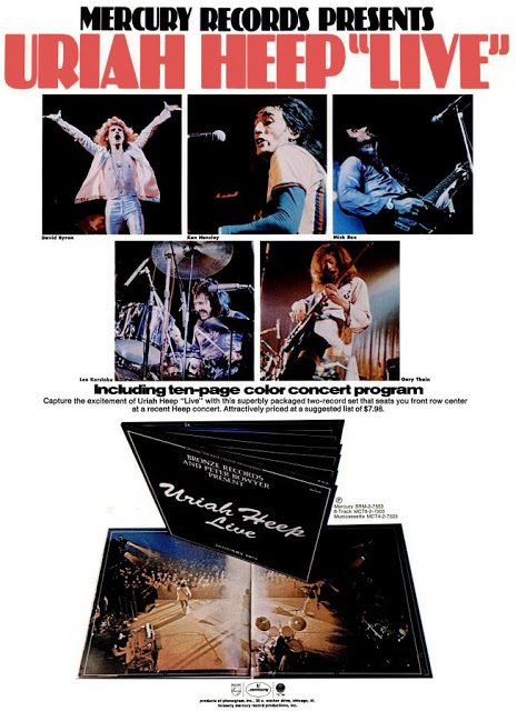 Released in April 1973! URIAH HEEP 