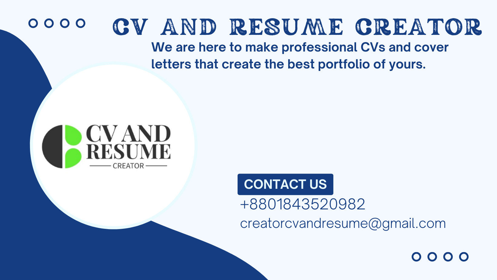 Cv & Resume creator