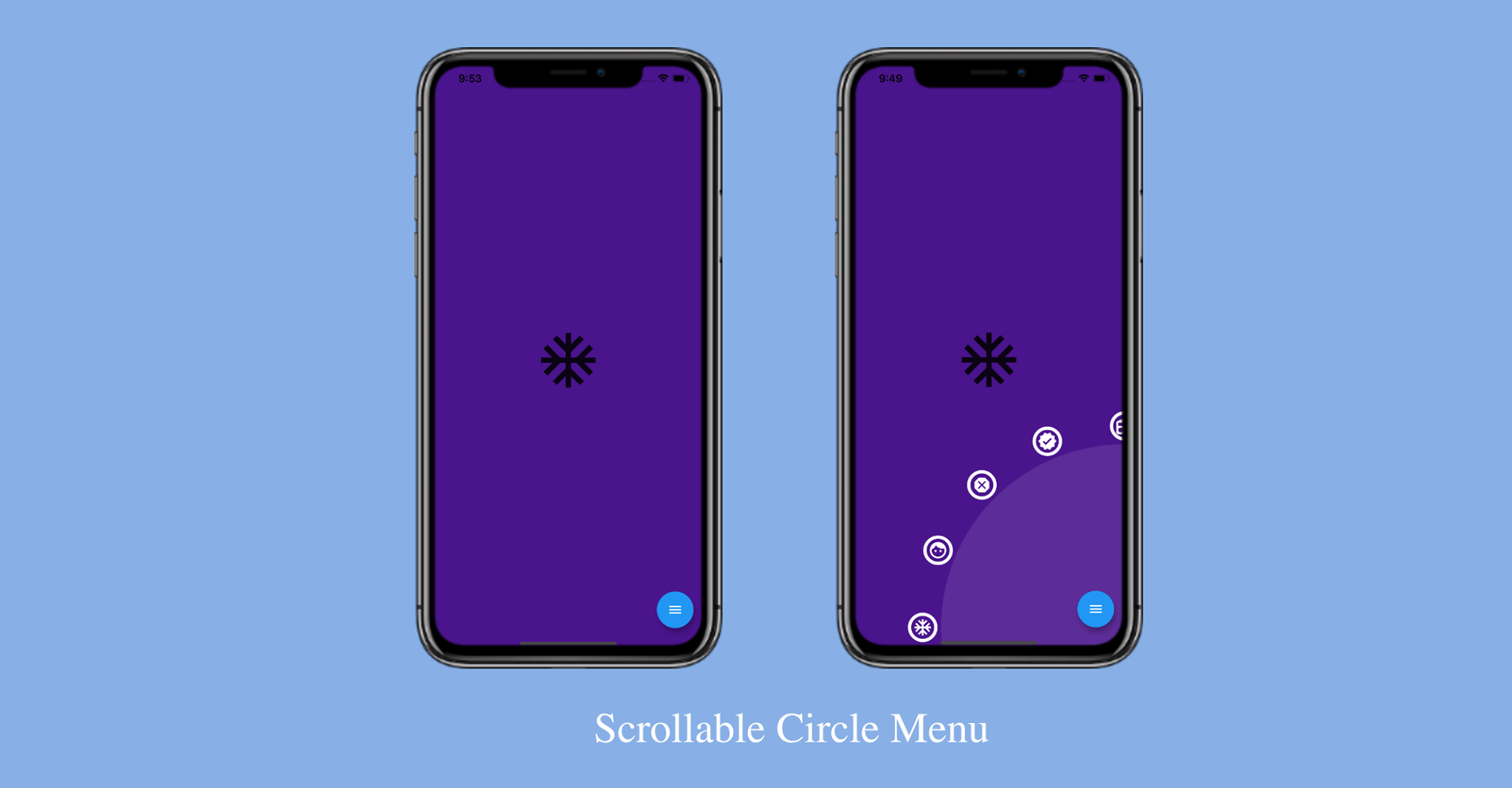 Kampuch Dev - Flutter scrollable circle menu. Source code: https ...
