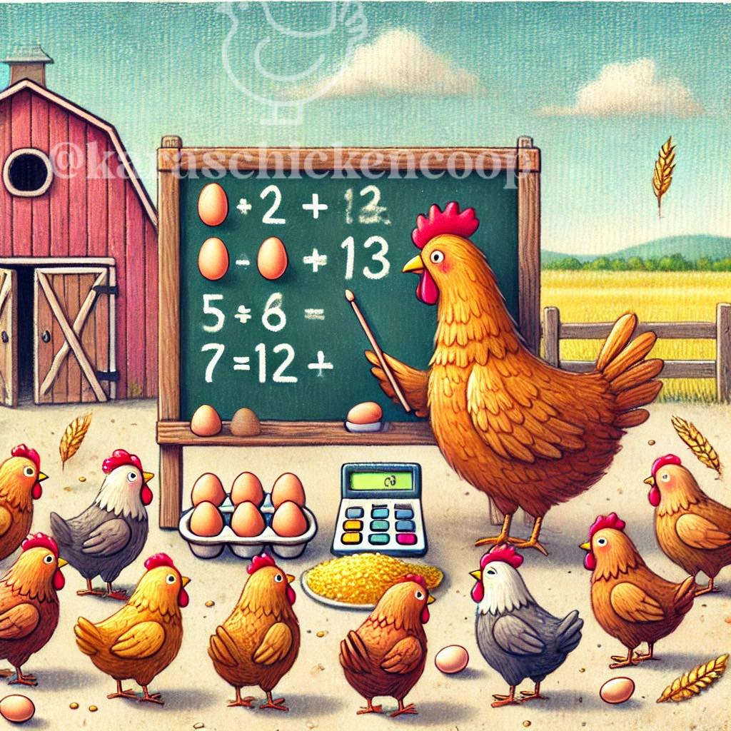 Kara’s - Even chickens try to teach chicken math 🤪🙌😂 makes sense! # ...