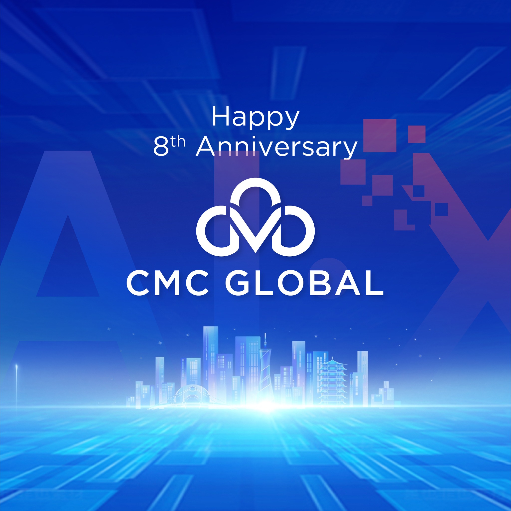 CMC - 🎉 Happy 8th Anniversary, CMC Global! 💥 Today we proudly celebrate ...