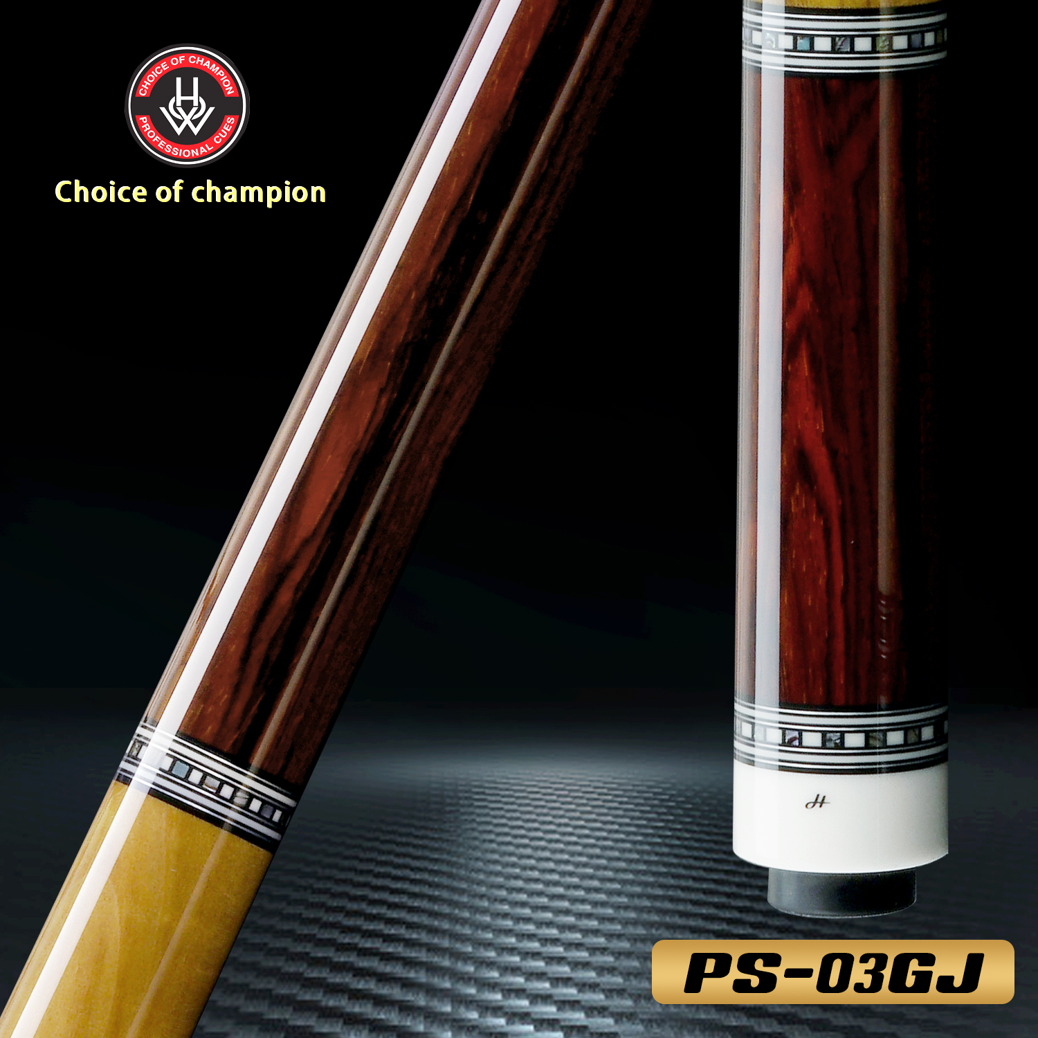 Introducing How Cue PS-03GJ billiard cue