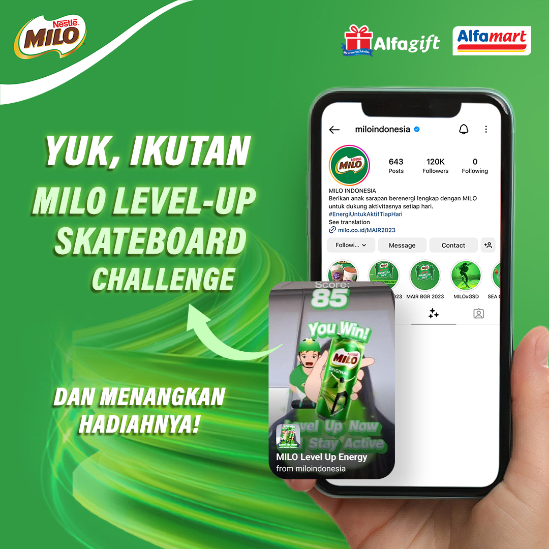 MILO Indonesia - Menangkan Merchandise MILO x...