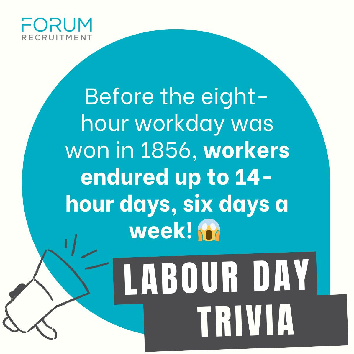 Forum - 🛠️ Labour Day Trivia! 🛠️ Did you know? Before the eight-hour ...