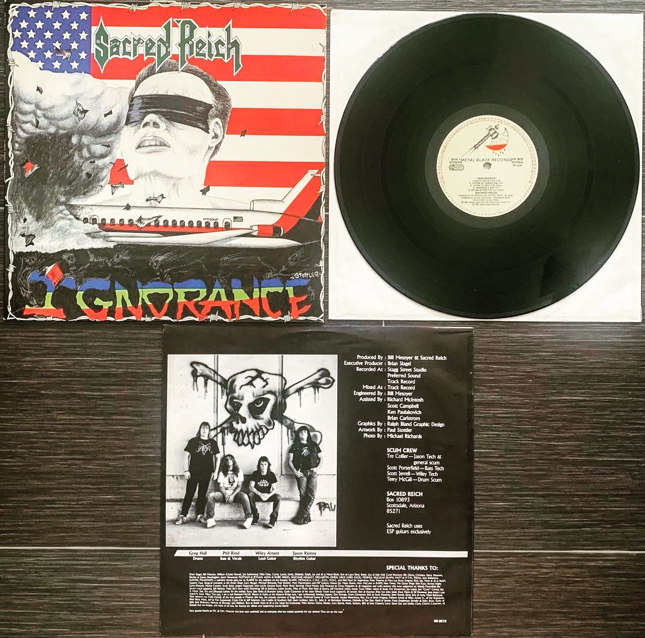 Our first record Ignorance was released October 13, 1987. Favorite