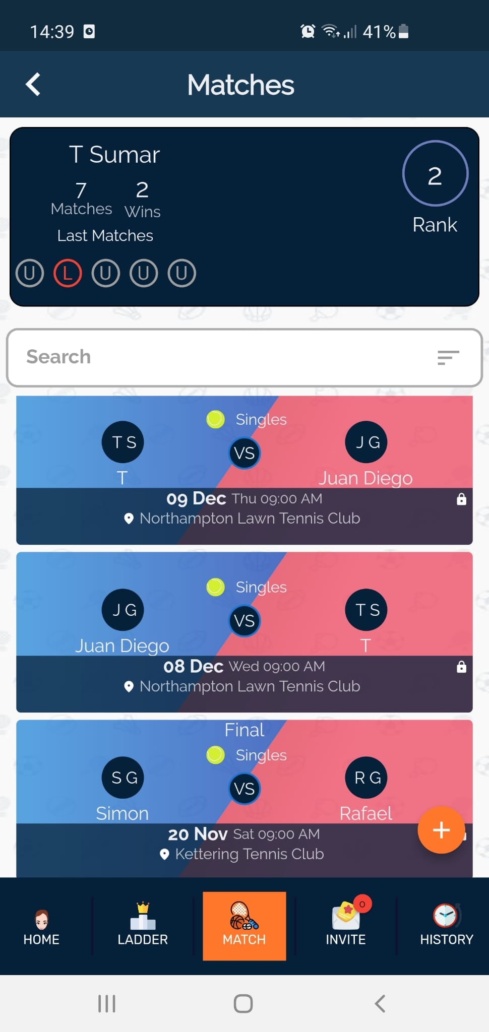 ActivityPro - 🎾⚽️🏓🏸🏐🥏🏏 Host a match, invite players, WIN...