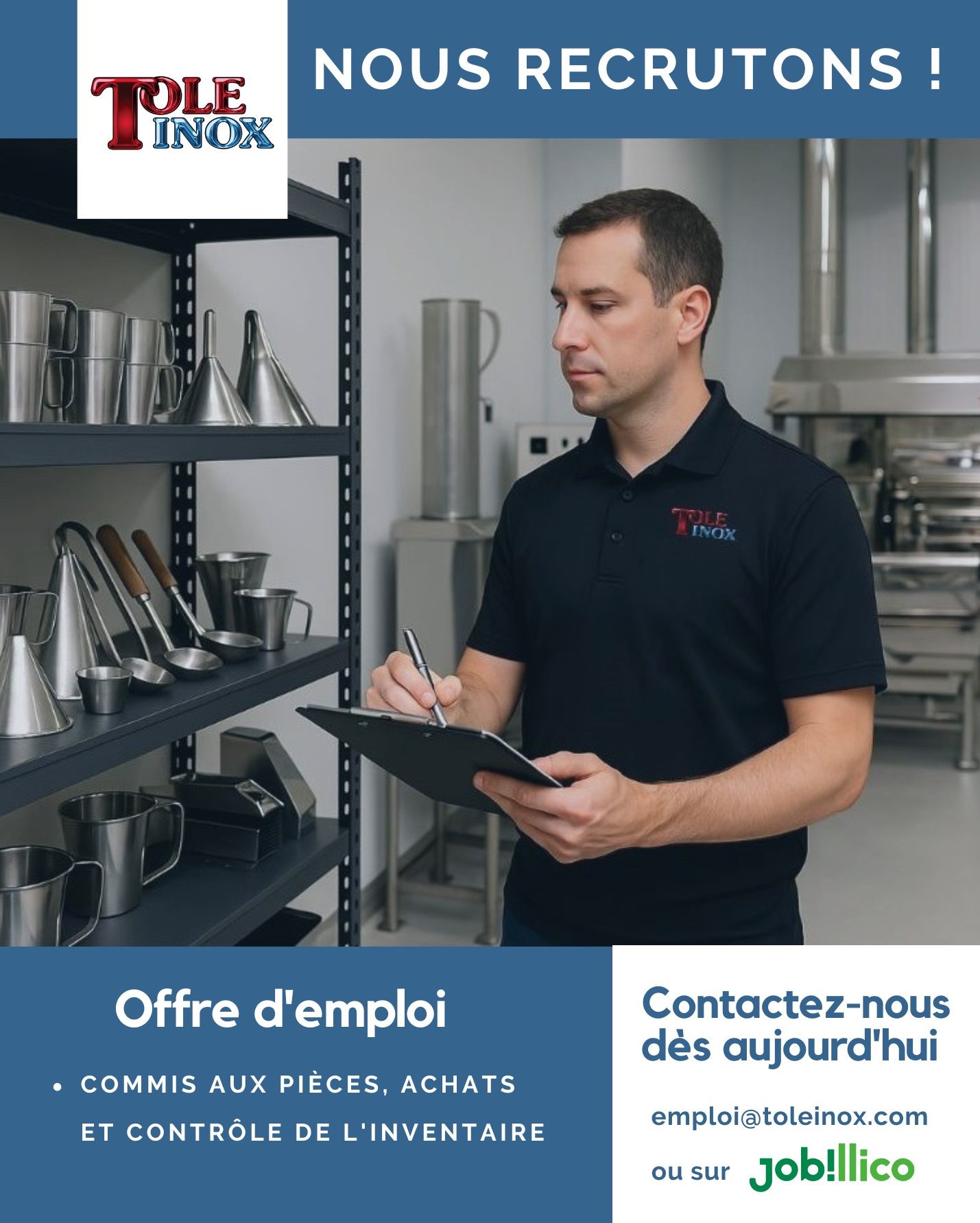 Tôle Inox | Princeville QC
