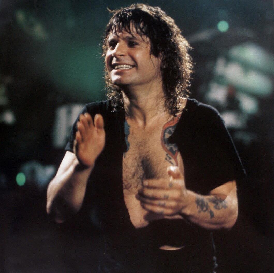 Ozzy Osbourne's Ozzmosis tour at Shoreline Amphitheatre in 1996