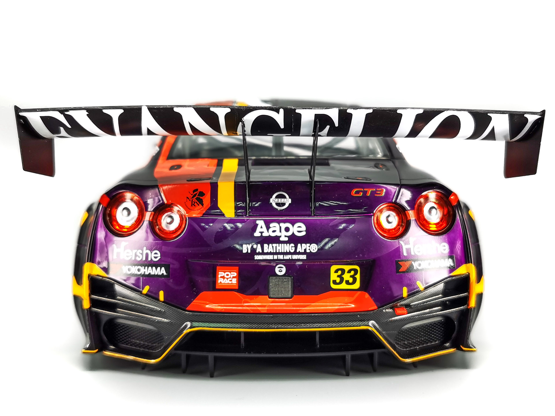 The Nissan GT-R Nismo GT3 EVA RT Test Type-01 Kakuei Edition was a