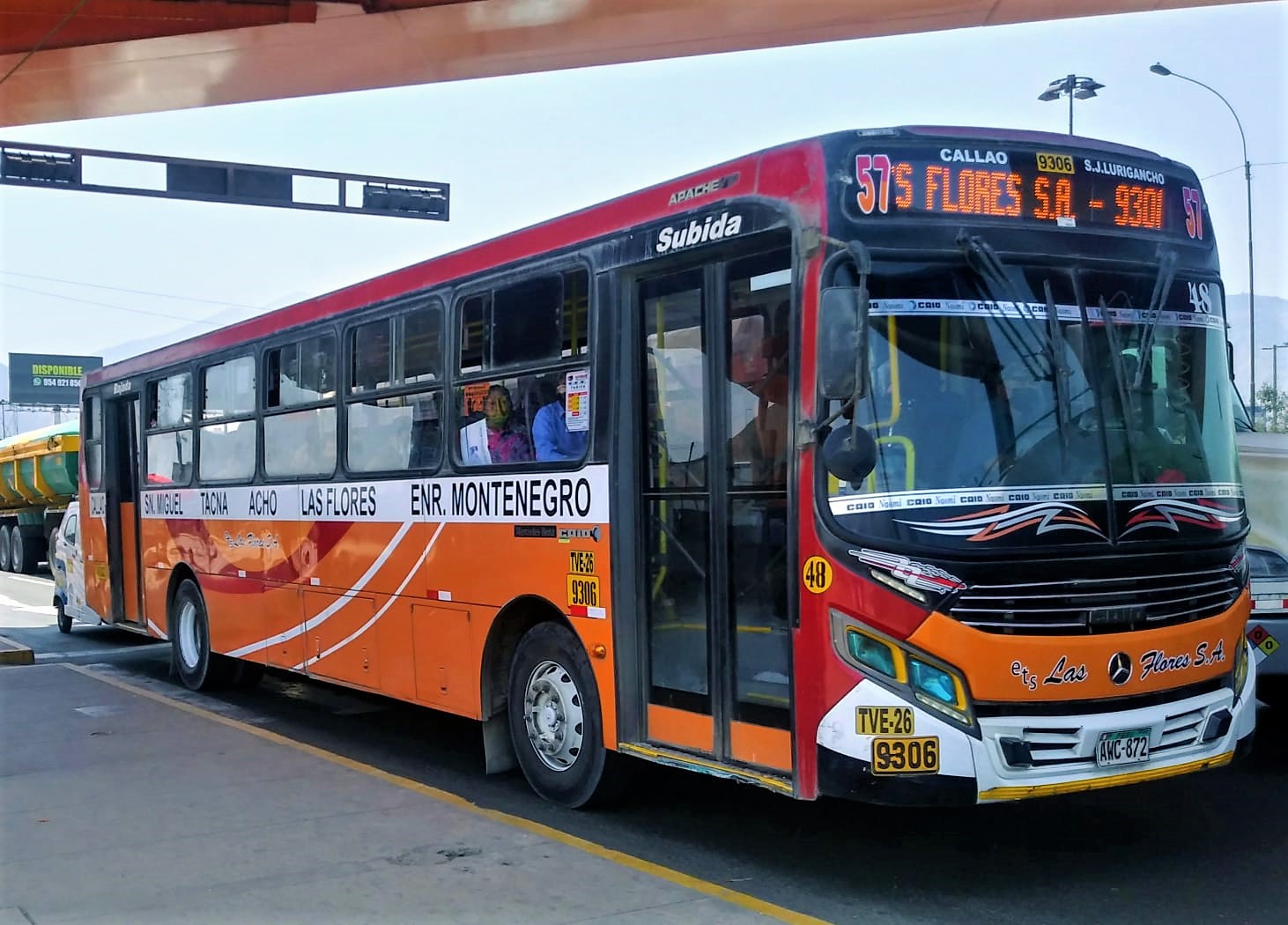 Buses de Transportes Perú - Comunidad Oficial | Las Flores 57 | Facebook
