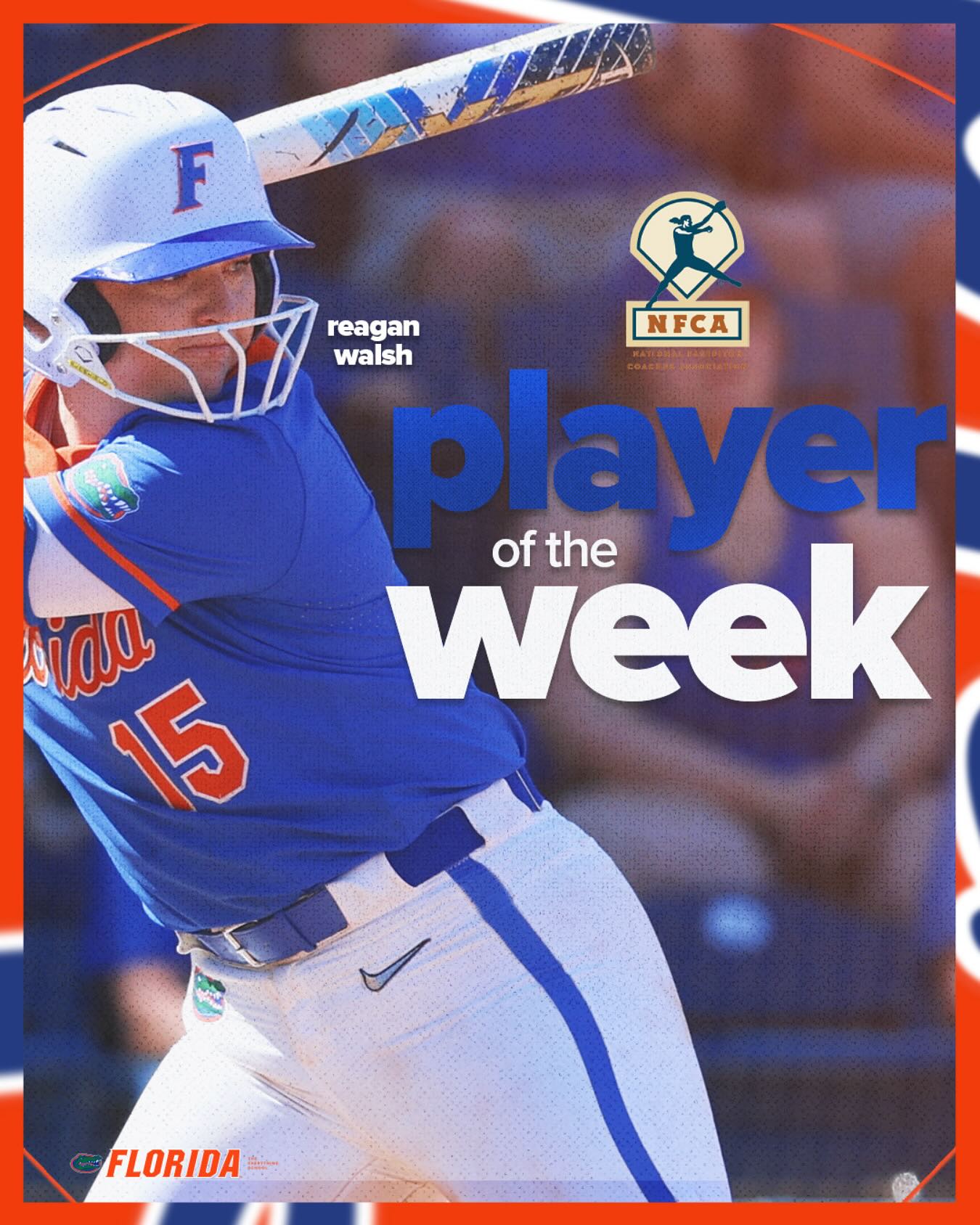 Florida - Congratulations to Reagan, the NFCA Player of the Week! ⭐️ # ...
