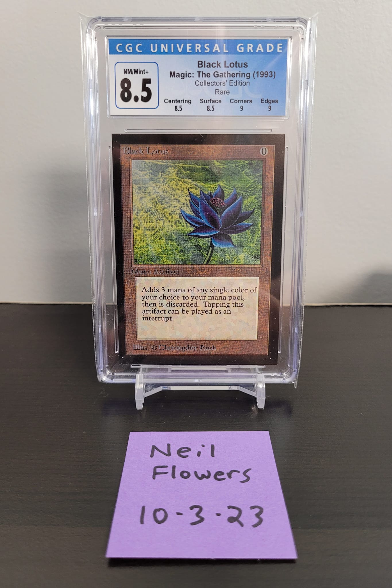 Alpha Black Lotus CGC graded 3.5 for sale