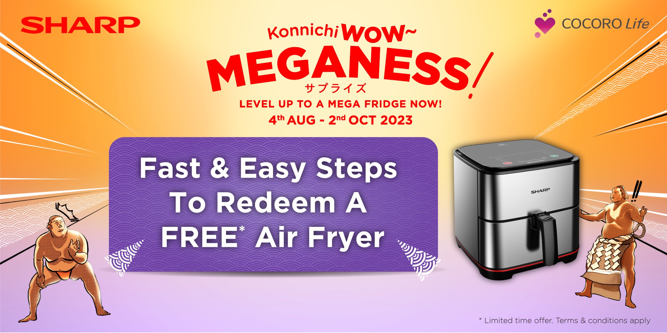 Sharp Malaysia - 🎁🌟 FREE GIFT REDEMPTION ALERT! 🌟🎁 Elevate... | Facebook