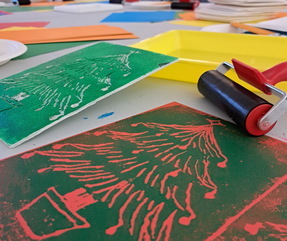Provan Hall - TODAY Try your hand at ink printing to...